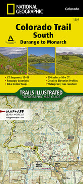 Colorado Trail South, Durango to Monarch (TI-1201)